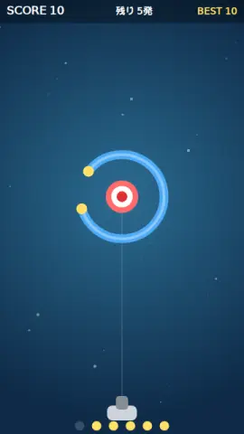 すきま撃ちのゲーム画面
