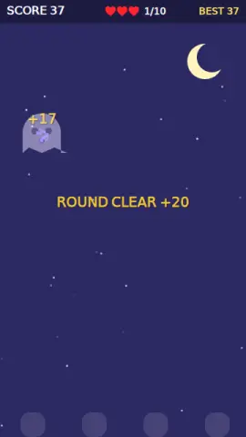 霊の導きのゲーム画面